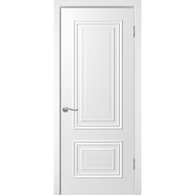 Межкомнатная дверь Гранд-1 белая эмаль ДГ
