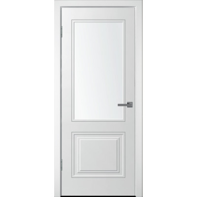 Межкомнатная дверь Нео-2 белая эмаль ДО