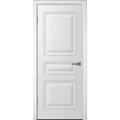 Межкомнатная дверь Нео-3 белая эмаль ДГ