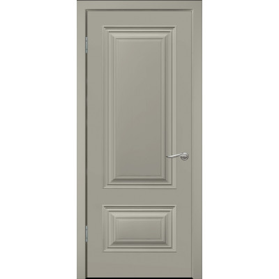 Межкомнатная дверь Симпл-2 светло-серая эмаль ДГ
