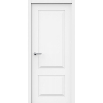 Межкомнатная дверь Стефани-22 белая эмаль ДГ